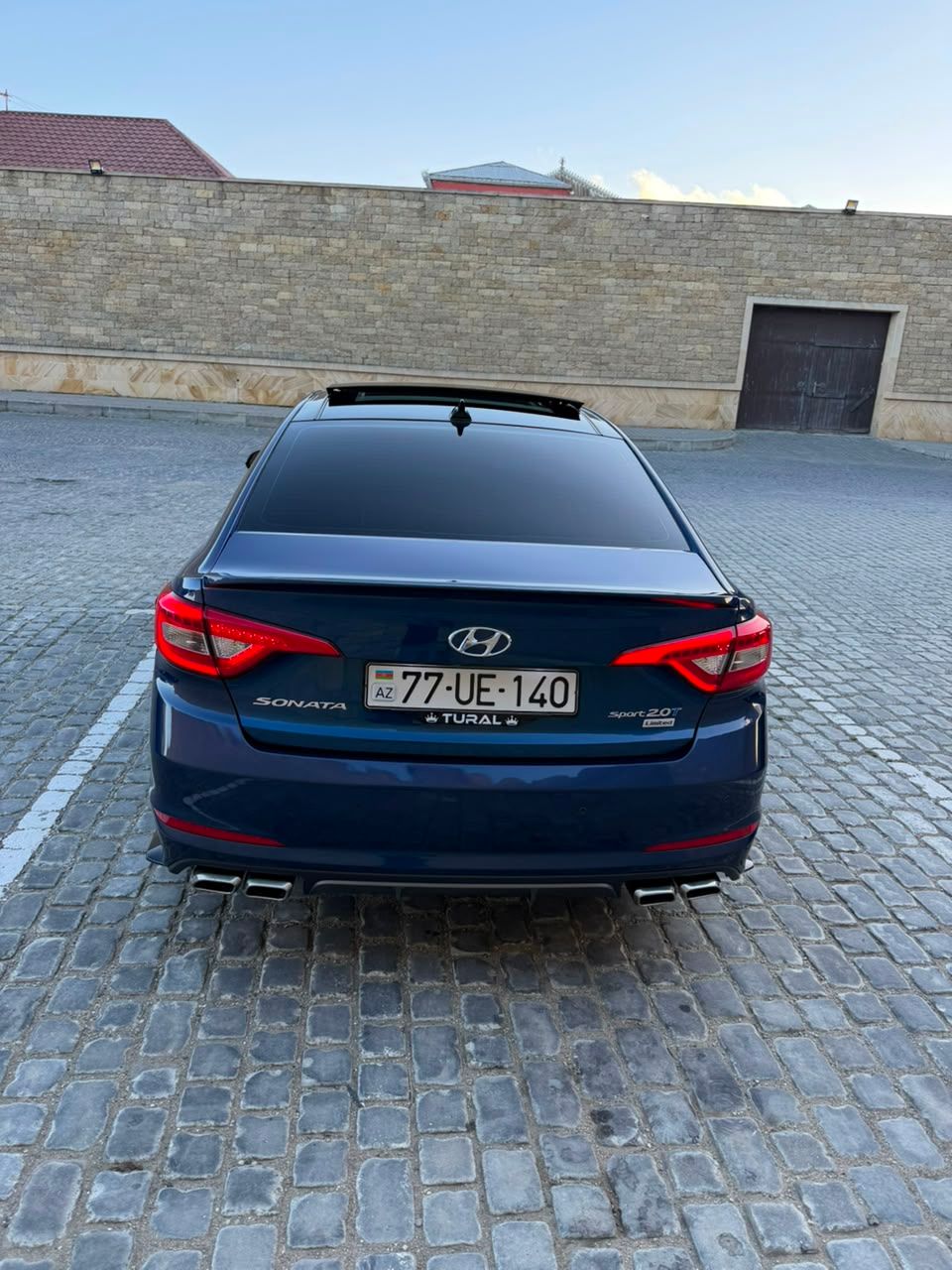 2015 Hyundai Sonata 2.0 salon görünüşü