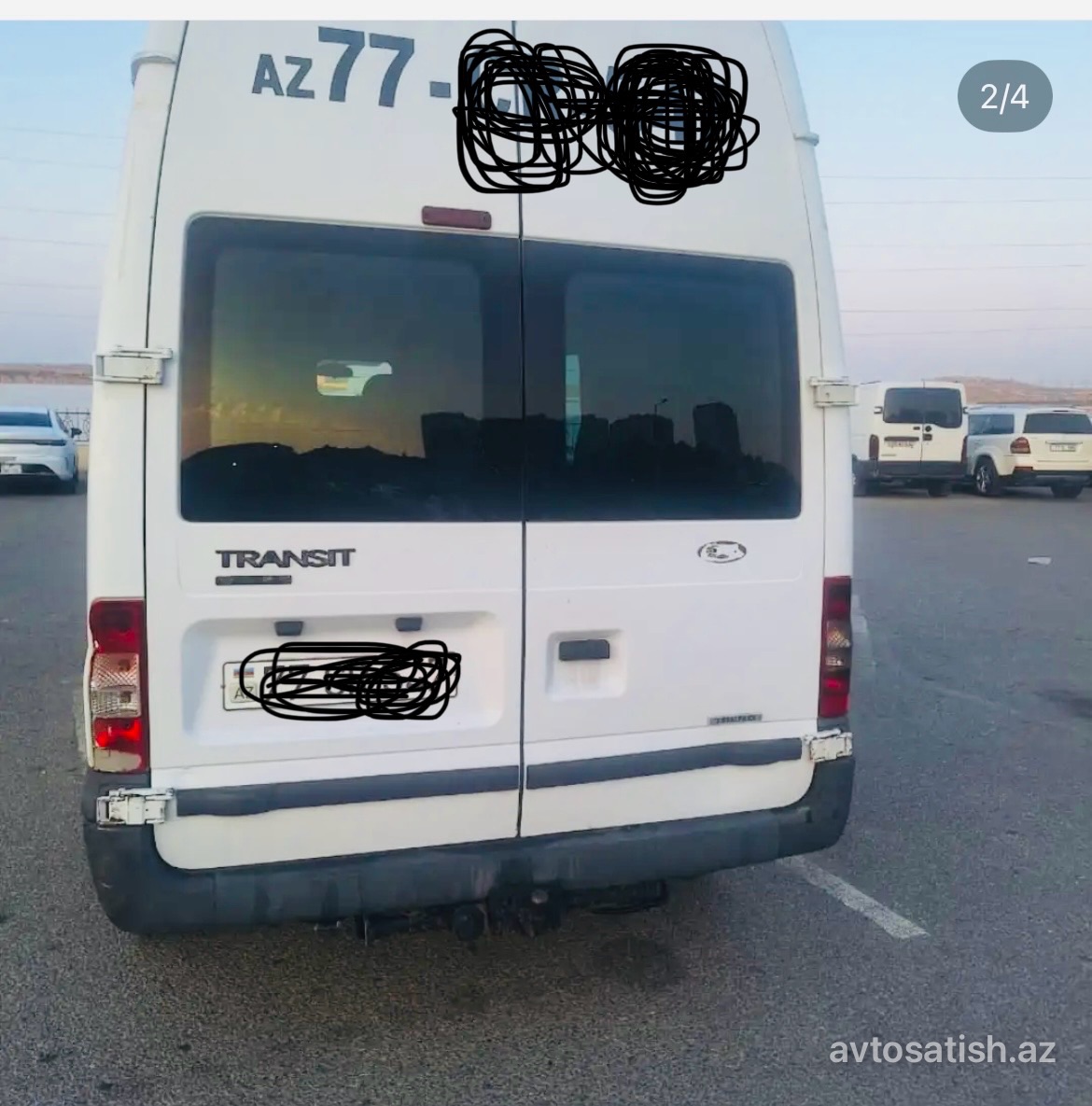 2008 Ford Transit salon görünüşü