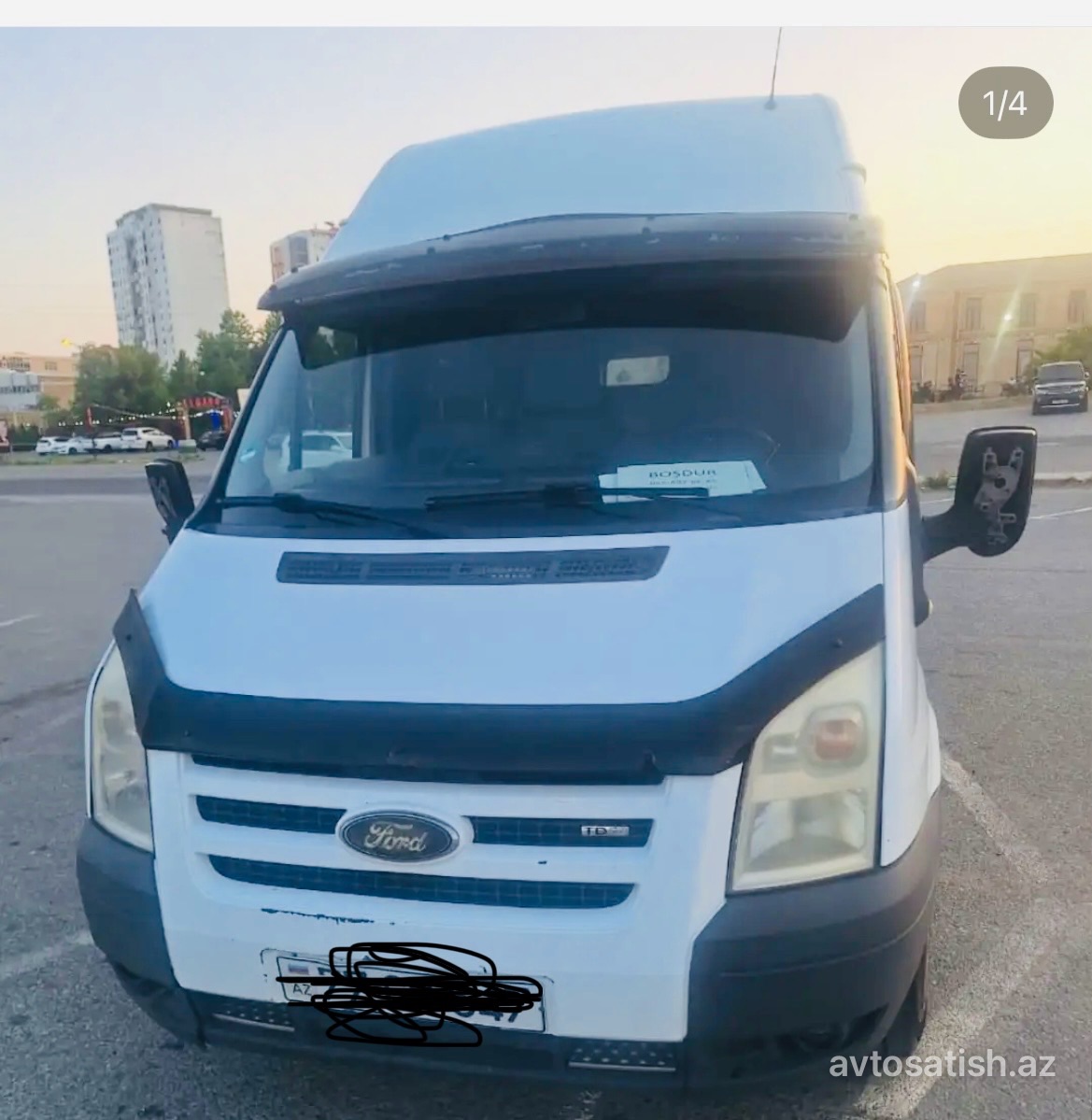 2008 Ford Transit yan görünüşü