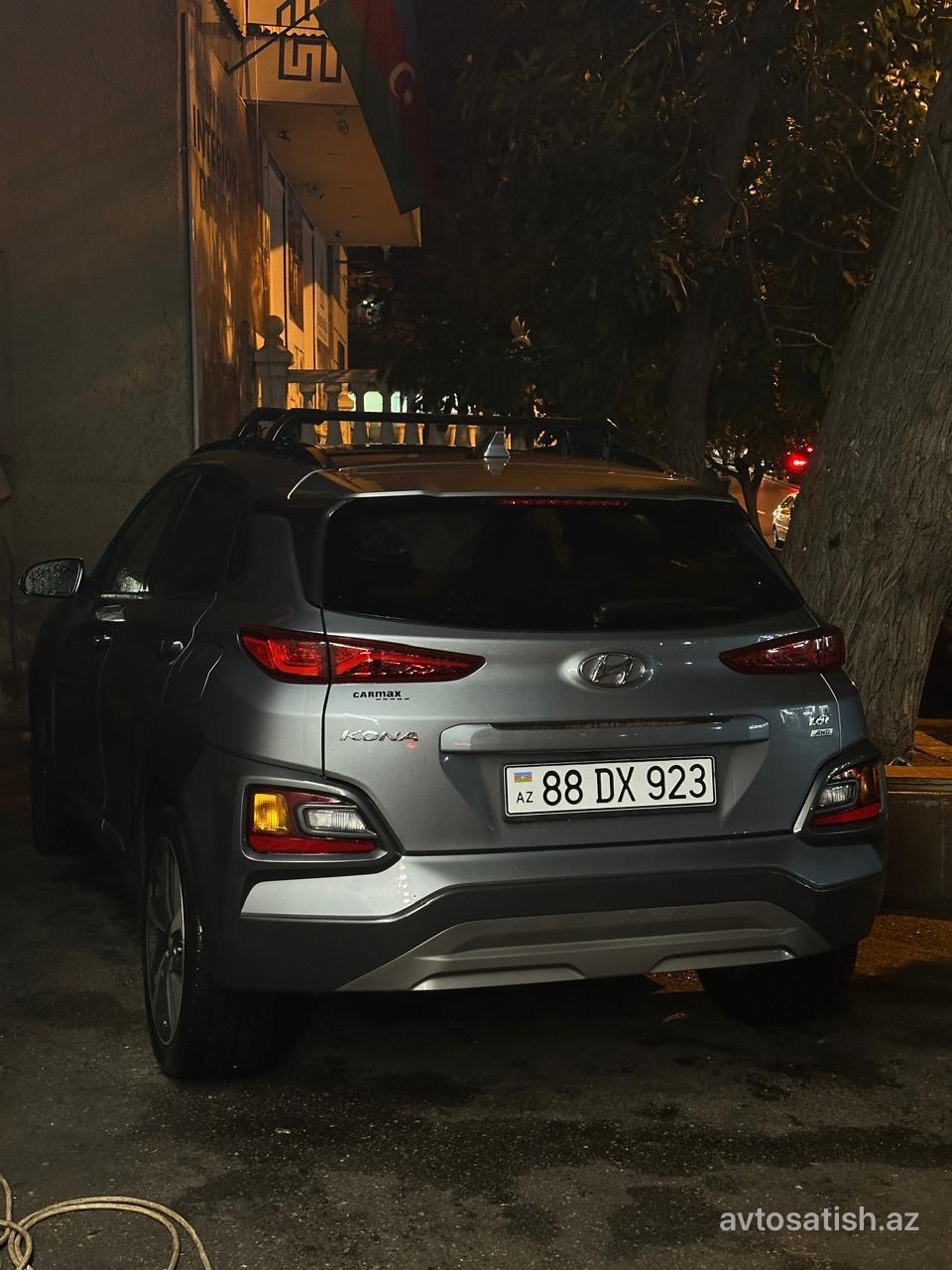 2020 Hyundai Kona 1.6T arxa görünüşü