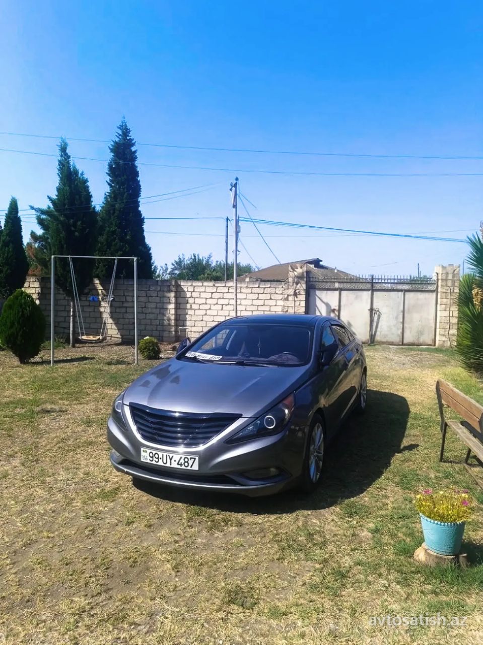 2012 Hyundai Sonata 2.0 arxa görünüşü